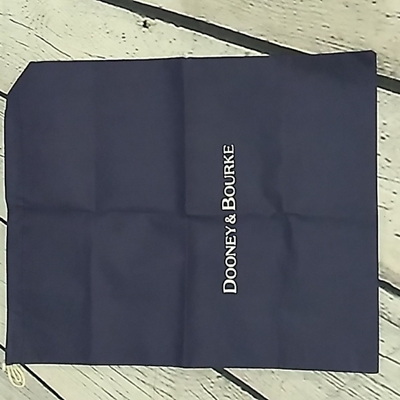 Vintage Dooney & Bourke Dual Handle Shoulder Strap Large Totebag Brown - Picture 15 of 16